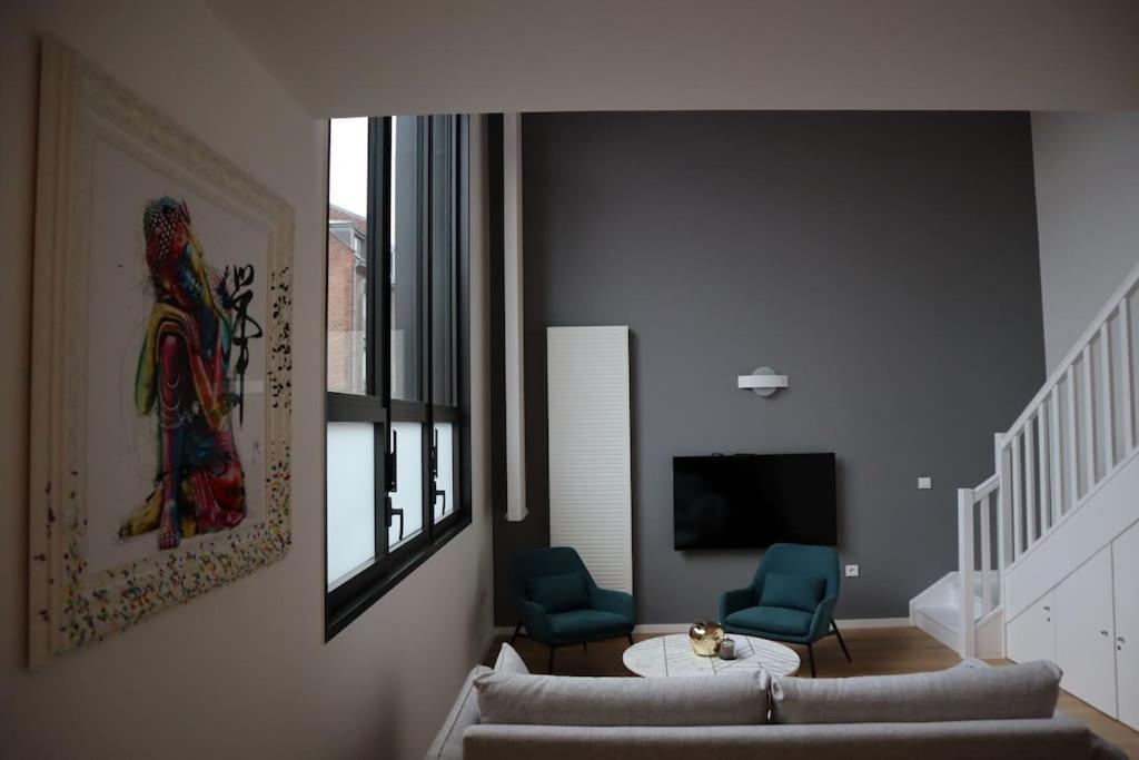 Superbe Duplex En Hypercentre Ville Amiens Extérieur photo